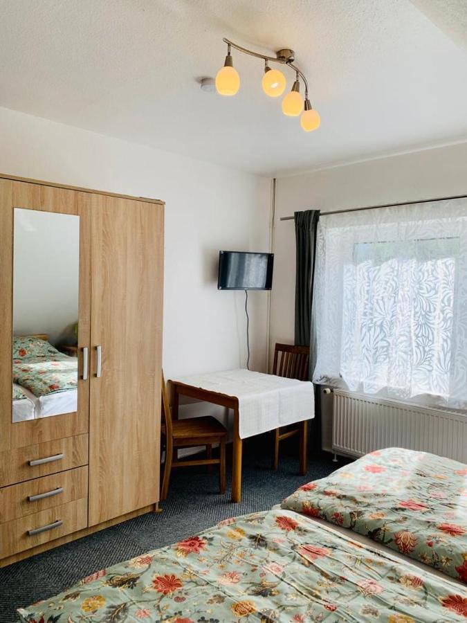 Hotel Pension Schienfatt Am Dornumersieler Tief Luaran gambar