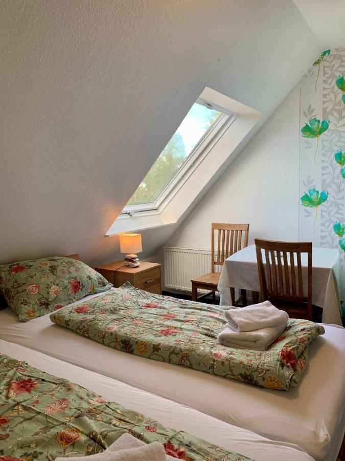 Hotel Pension Schienfatt Am Dornumersieler Tief Luaran gambar